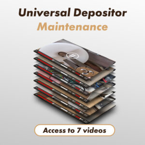 Videotutoriales de mantenimiento de Universal Depositor
